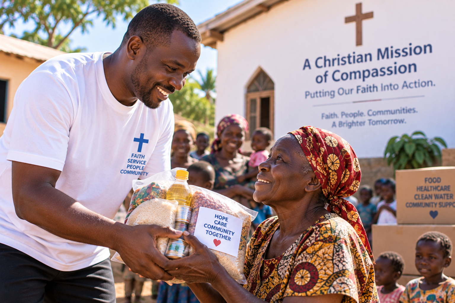 Christian mission of compassion and community support